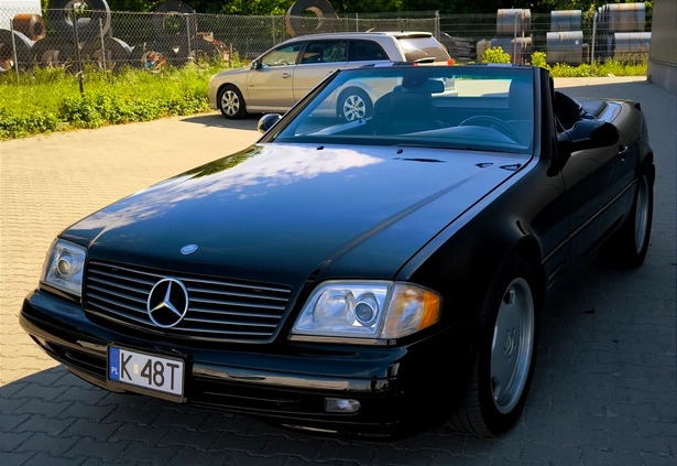 Mercedes-Benz SL cena 92900 przebieg: 117000, rok produkcji 2000 z Kraków małe 781